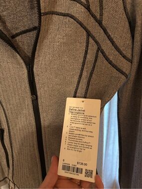 lululemon Define Gray Zip-Up Jacket